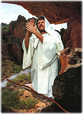 Temptation of Jesus, composite digital image, March 2007
