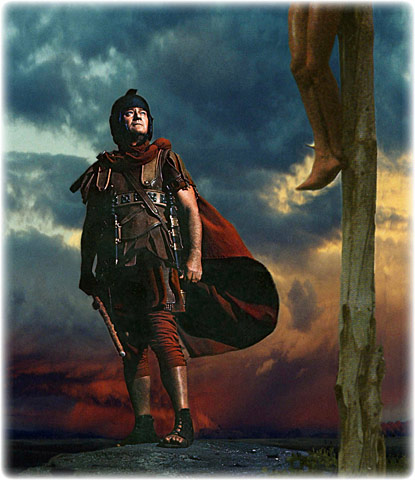 “Truly, He Was the Son of God!” composite digital image by L. Lovett, August 2007