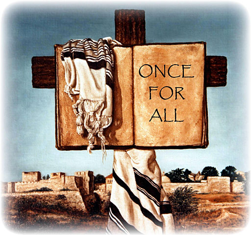 Once for All, original oil painting on canvas by L. Lovett, size 20 x 16 inches, March 1976